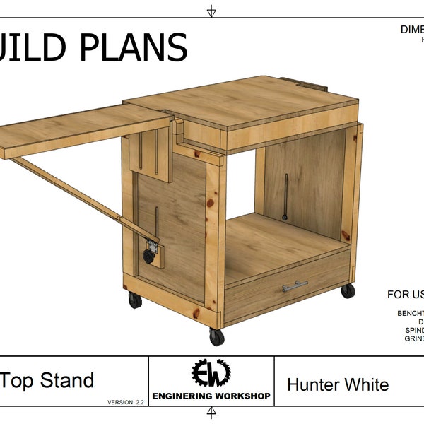 Extremely Versatile Flip-top Cart