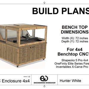 4x4 CNC Enclosure Build Plans