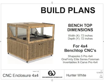 4x4 CNC Enclosure Build Plans