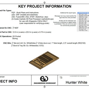 CNC Bit & Work Holding Drawer Organizer Build Plans and CAD Files image 4