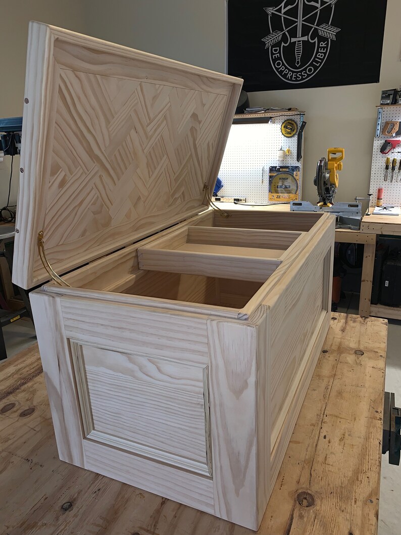 Toy Box Build Plans Etsy