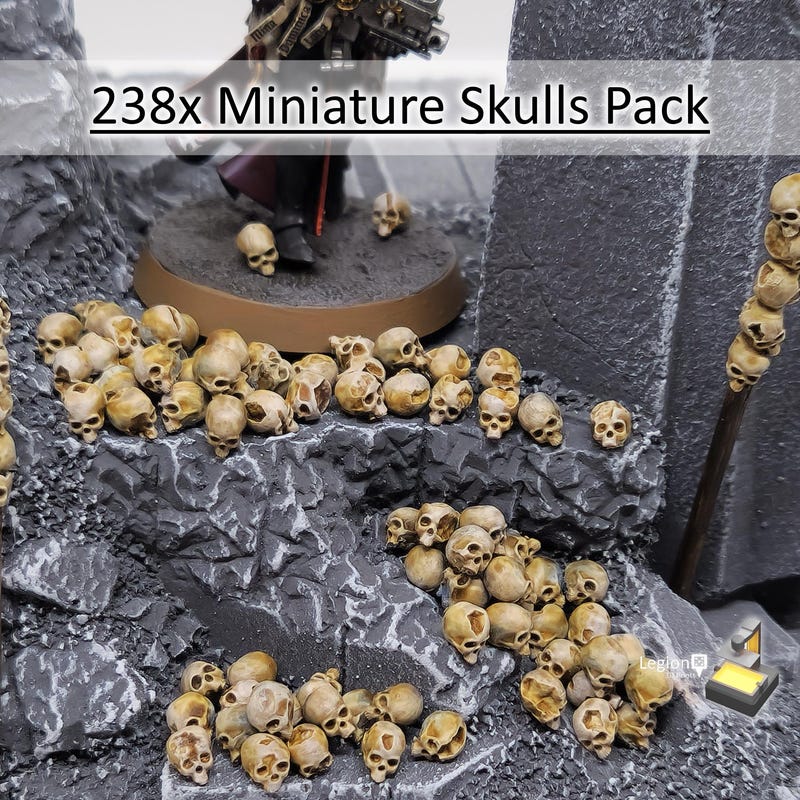 Fantasy Kitbashing Skulls Miniature 28mm - Etsy