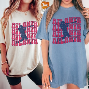 Braves Shirt Atlanta Baseball Shirt Braves Graphic Tee Baseball Crewneck Braves Fan Atlanta Georgia Game Day Retro Braves Tshirt