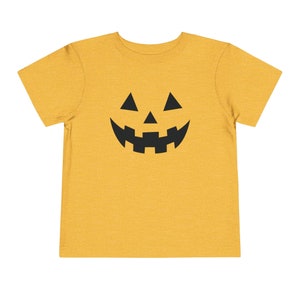 Toddler Halloween Pumpkin Face Shirt Cute Fall Shirt Kids Jack O Lantern Shirt Kids Halloween Tshirt Toddler Mommy And Me Halloween Shirt