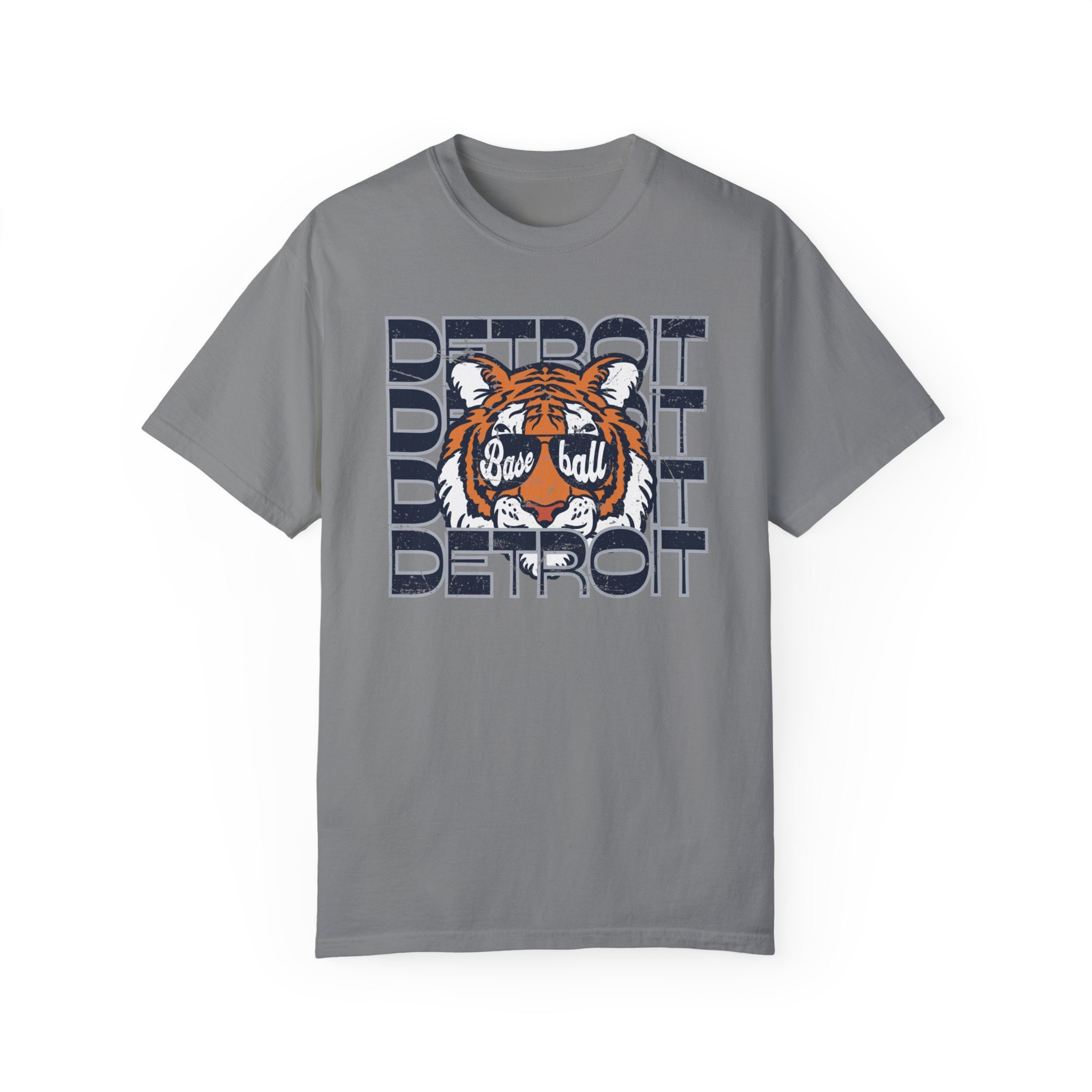 Vintage Detroit Tigers Baseball Shirt: Retro Game Day Apparel - Etsy