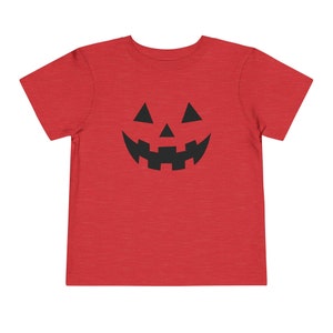 Toddler Halloween Pumpkin Face Shirt Cute Fall Shirt Kids Jack O Lantern Shirt Kids Halloween Tshirt Toddler Mommy And Me Halloween Shirt
