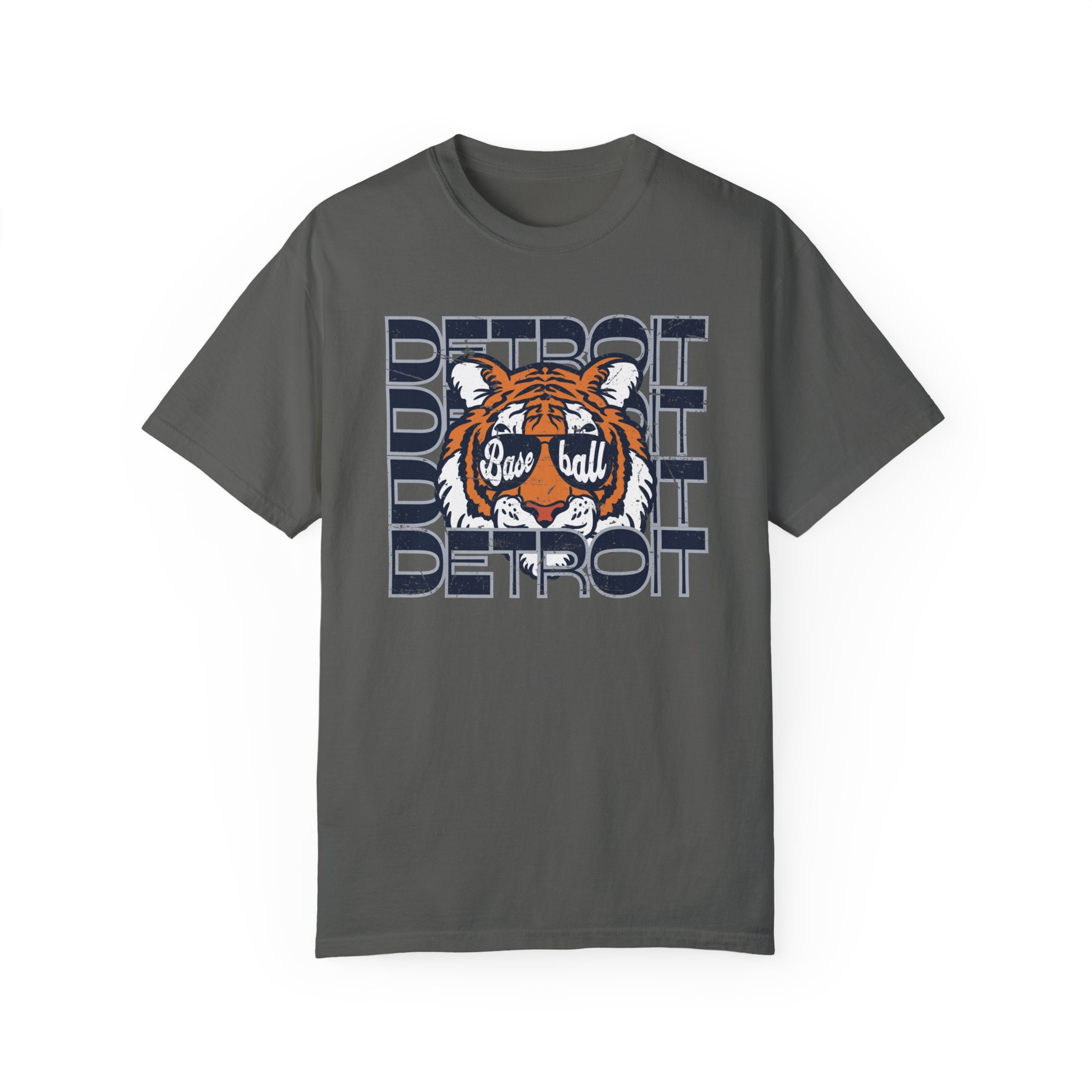 Vintage Detroit Tigers Baseball Shirt: Retro Game Day Apparel - Etsy