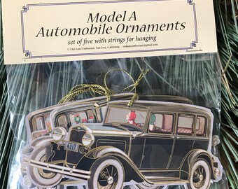 Ford Model A Blindback Sedan Maple wood Pen Case Engraved Ford Model A Blindback Sedan Maple wood Pen Case Engraved