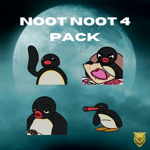 Emotes for Twitch | Noot Noot Emotes Pack | Streamer Emotes |