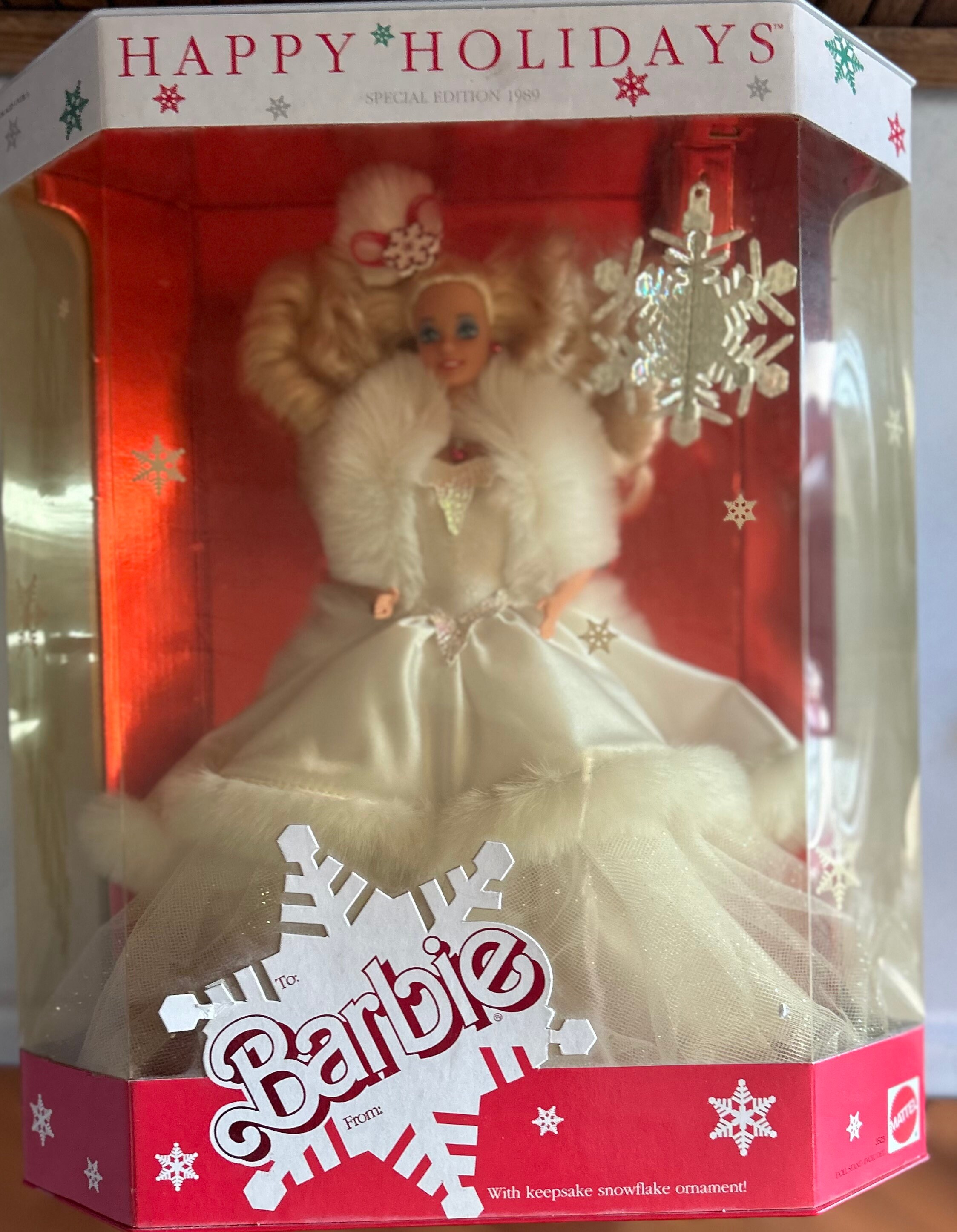 Holiday barbie cheap 1989