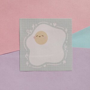 Cute Muted Pastel Aesthetic Sticky Notes 50 Sheet Sticky - Etsy UK