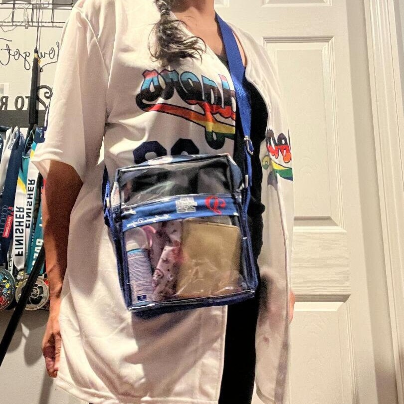Clear Dodger Bag Etsy
