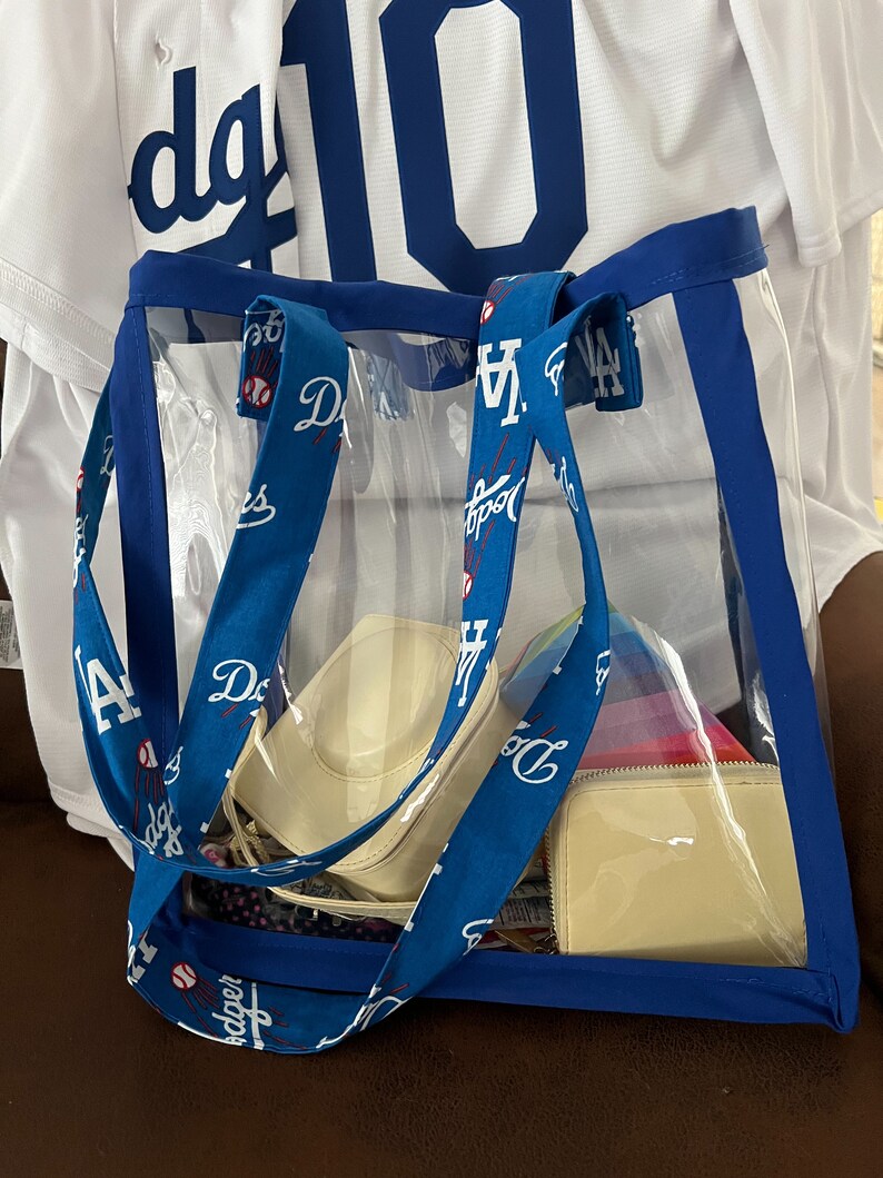 Clear Dodger Stadium Bag Etsy