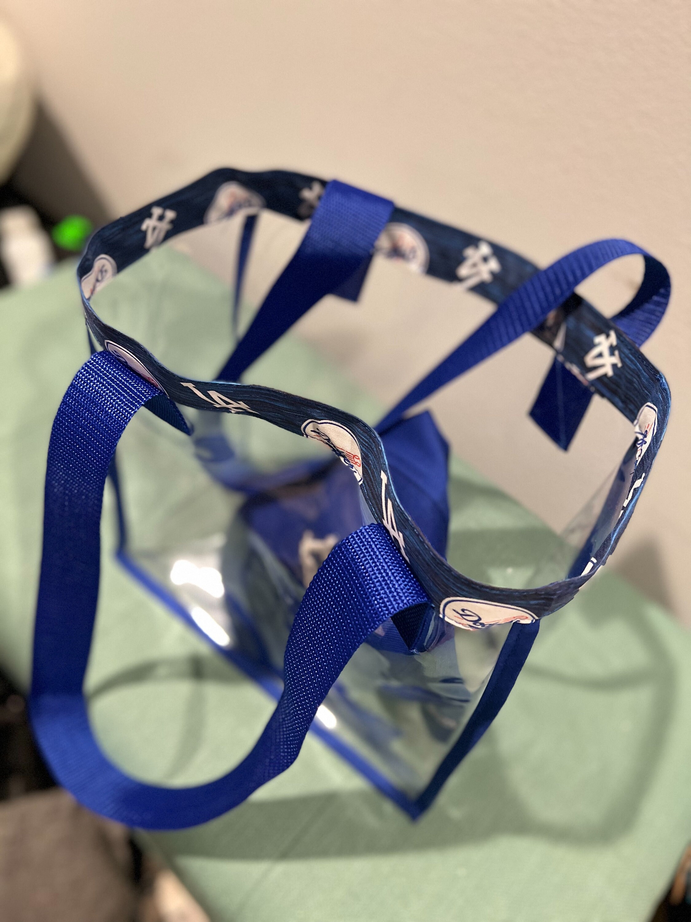 Clear Dodger Stadium Bag Etsy