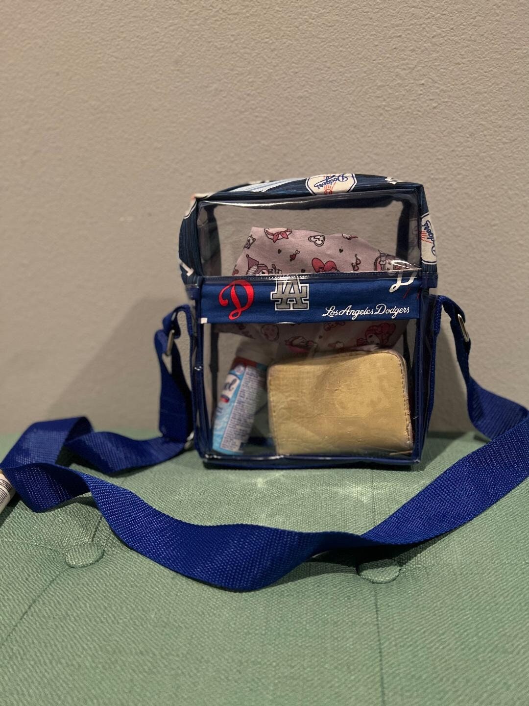 Clear Dodger Bag Etsy
