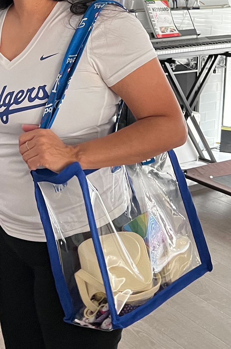 Clear Dodger Stadium Bag Etsy