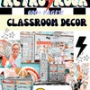 Groovy Classroom Bulletin Board Border Kit, Printable Retro Hippie-chic ...
