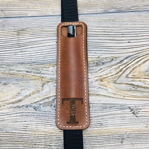 Custom Leather Pen Holder, HANDMADE in the USA