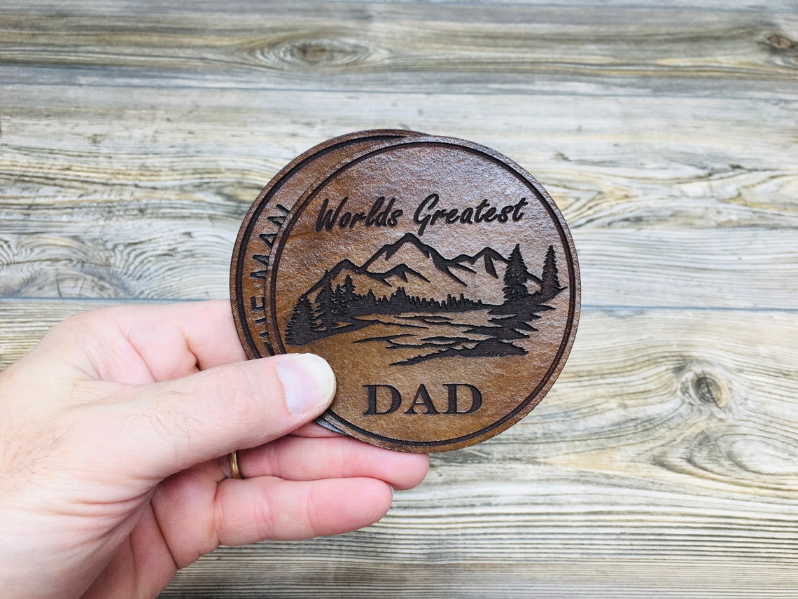 Personalized FATHER'S DAY Coasters Perfect Father's | Etsy