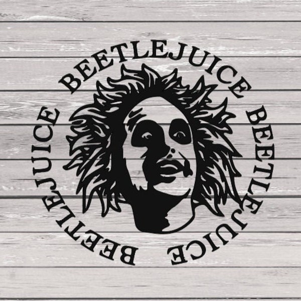 Beetlejuice Svg,Halloween Svg,Beetlejuice Face Svg,Spooky Svg,