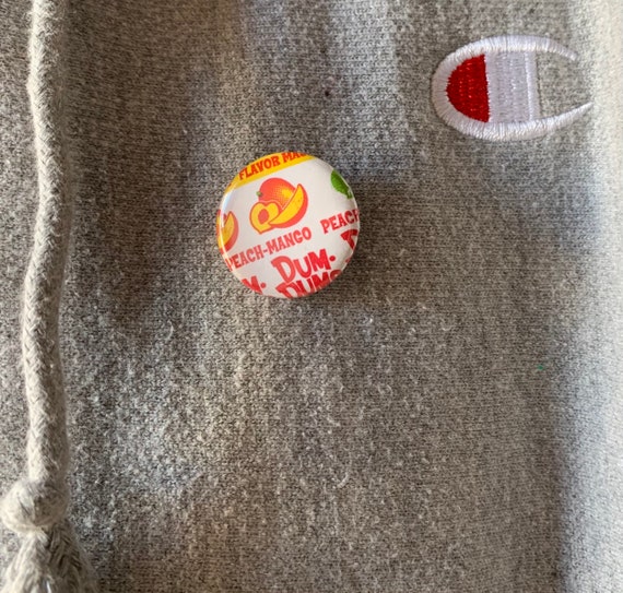 Dum dums Candy Wrapper 1 Inch Pin back Button Pin 17 Flavors