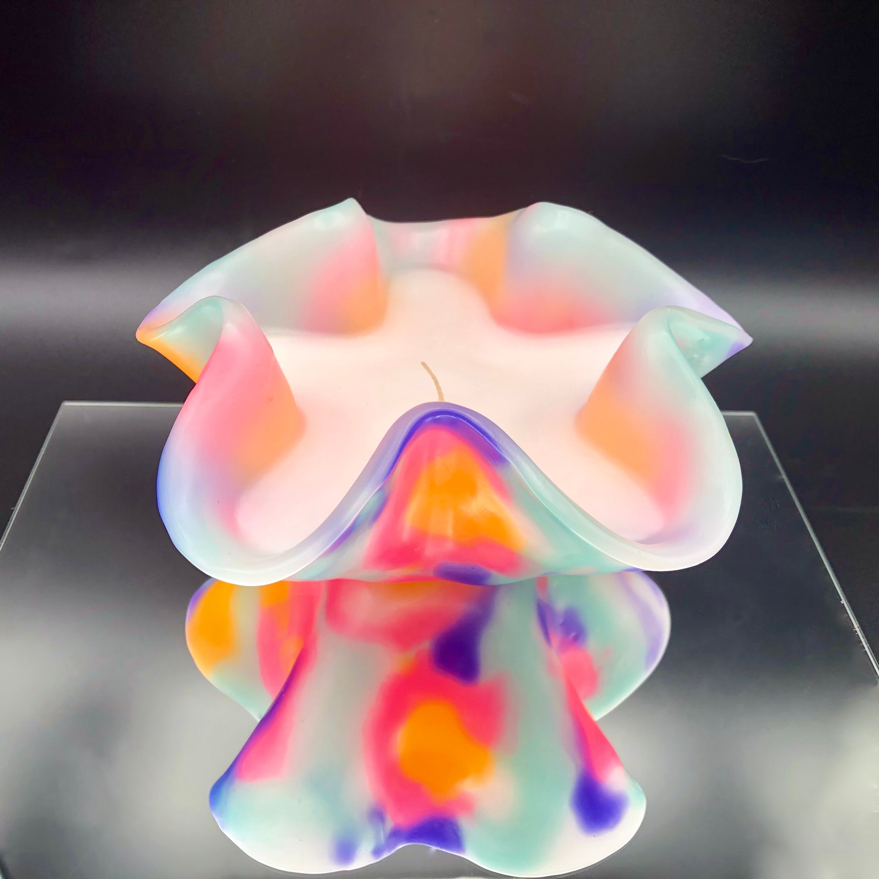 Neon pink Seafoam grün Orange & Lavendel ewige Wachs Laterne | Etsy