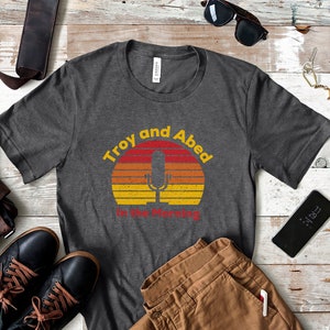 Troy and Abed In the Morning Shirt, Community Show Shirt, Greendale Community College, Community TV Series Shirt, Community TV Show
