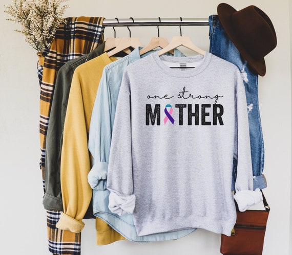 Thyroid Cancer Awareness Shirt For Mom - Tough As A Mother Thyroid Cancer Awareness Shirt For Mom - Tough As A Mother