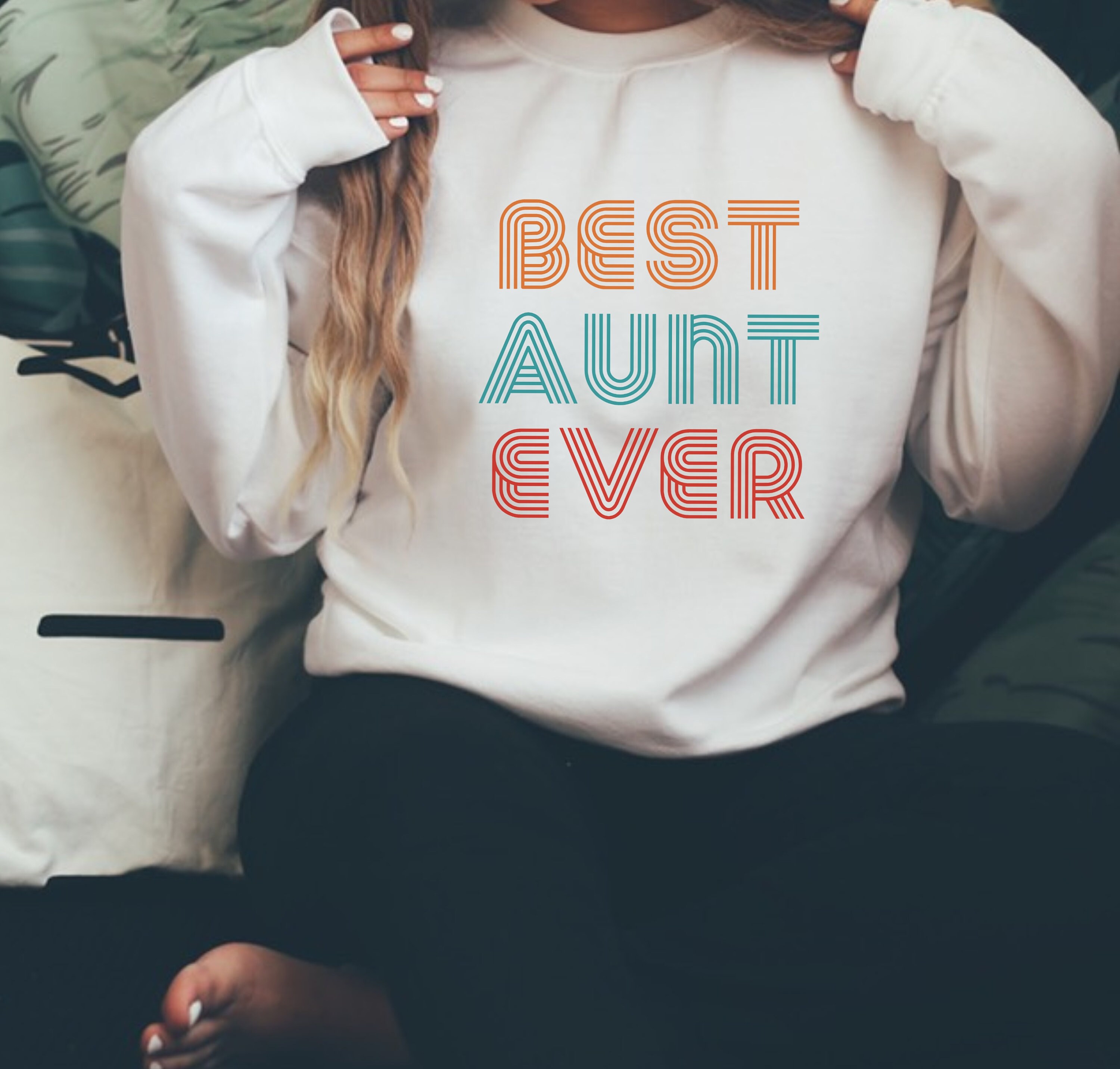 Best Aunt Ever Aunt Gift Aunt Sweater Aunt Shirt Aunt - Etsy