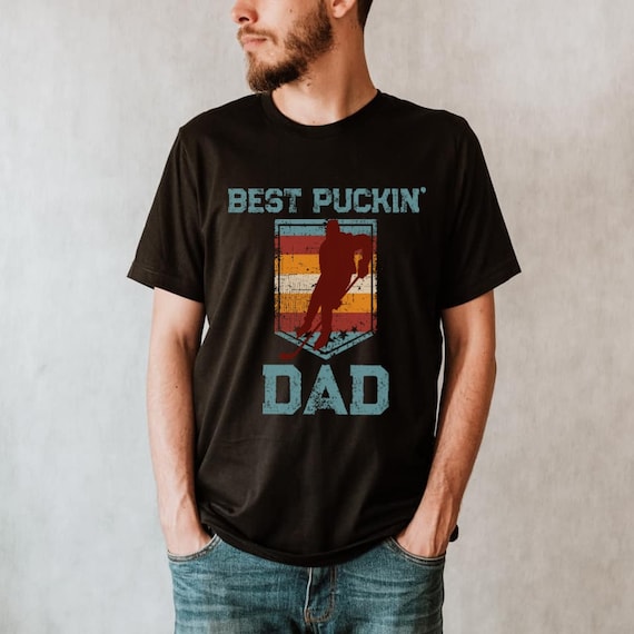 Funny Vintage Hockey Father's Day Gift Dad Hockey Shirt 