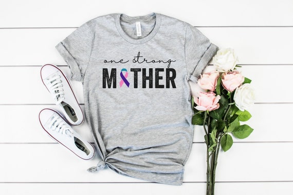 Thyroid Cancer Awareness Shirt For Mom - Tough As A Mother Thyroid Cancer Awareness Shirt For Mom - Tough As A Mother