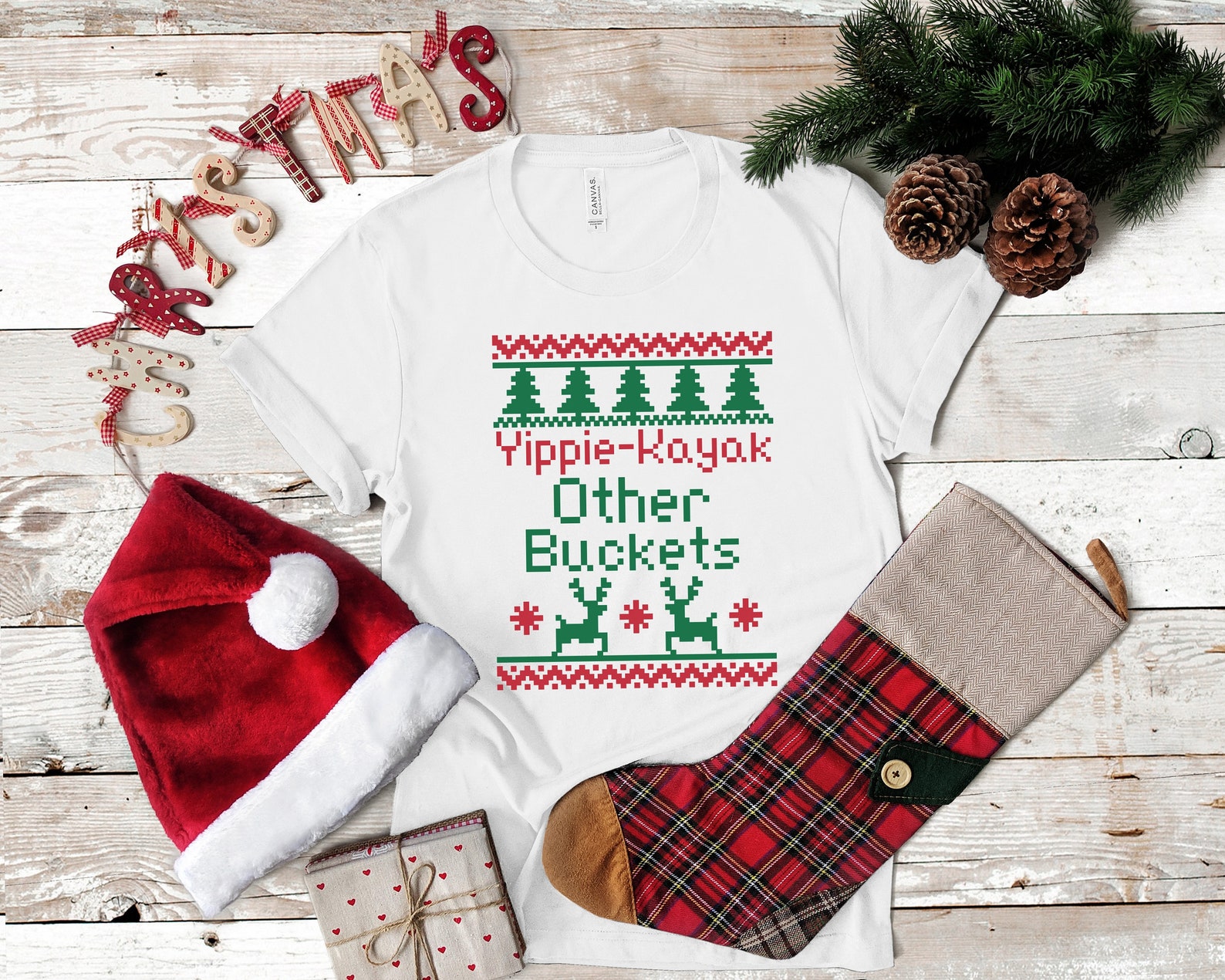 Yippie Kayak Other Buckets Brooklyn 99 Funny Christmas Etsy