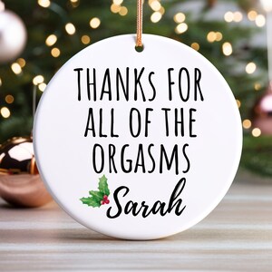 Boyfriend Christmas Gift, Custom Christmas Ornament, Christmas gift for men, Funny Anniversary gift for boyfriend, Christmas Gifts for him
