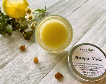 Keratin Nail Repair Balm – Herbal Infused Treatment for Cracked Nails, Fungus & Growth | Natural Ingredients