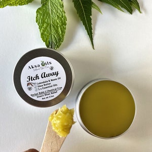 Efter insektsbett med örter och eteriska oljor för campingälskare, Naturens present till friluftsentusiaster, Helt naturliga ingredienser