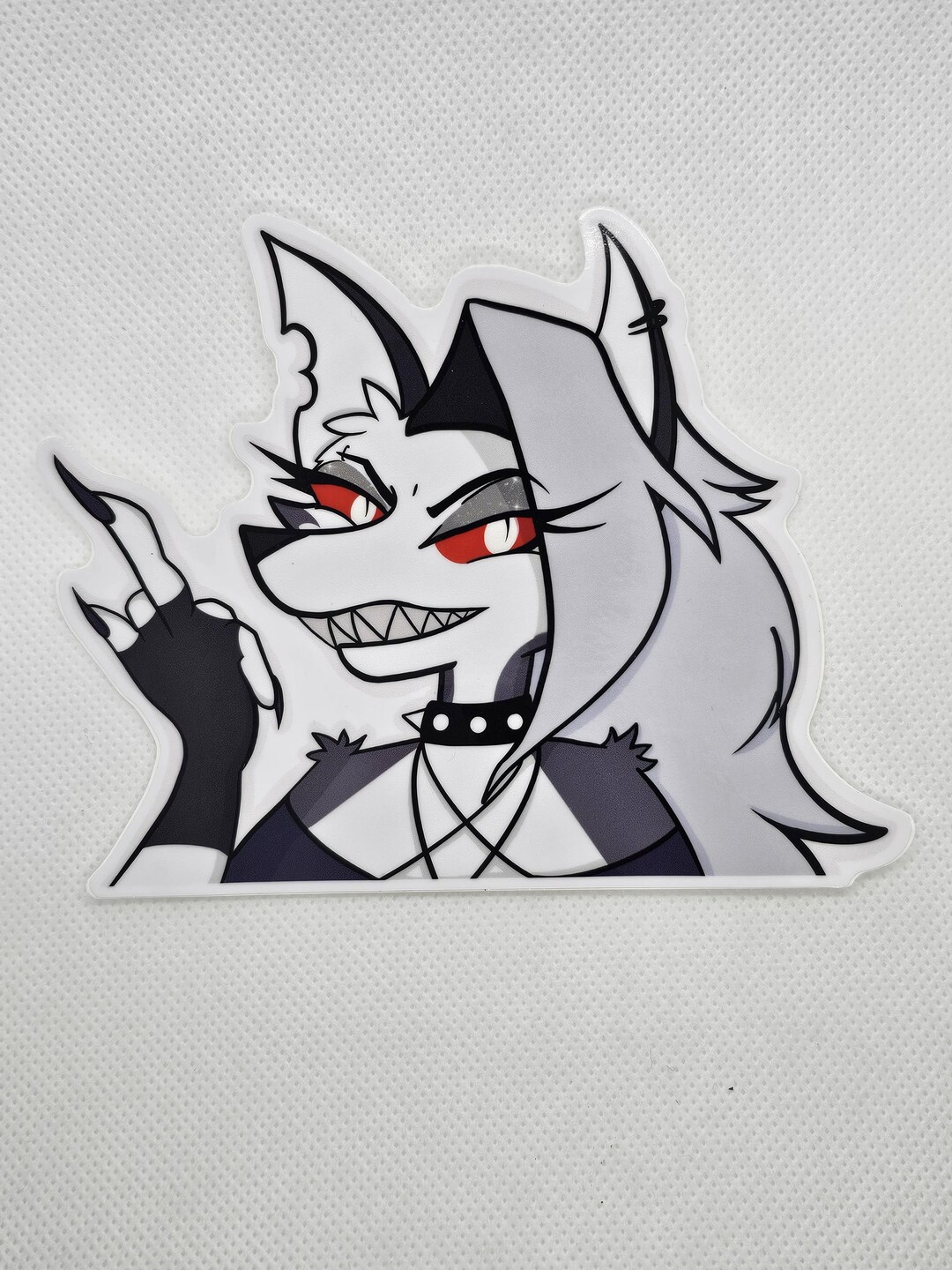 Hellur Sticker Helluva Hound Bumper Sticker - Etsy
