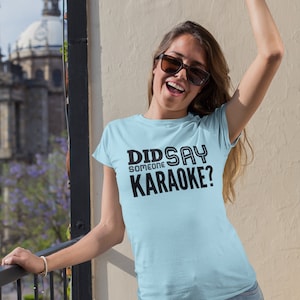 Karaoke PNG, Karaoke Gift, Karaoke T-Shirt, Karaoke Mug, Digital Download, PNG