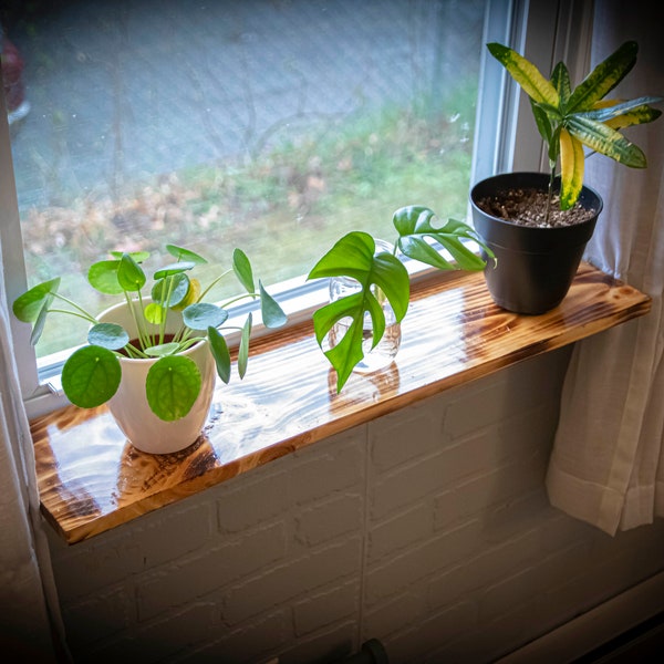 Window Sill Shelf | Plant Shelf | Window Sill Planter