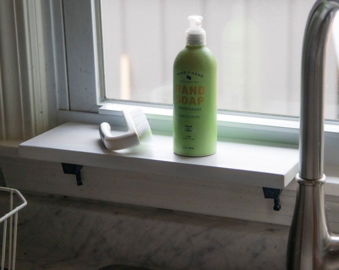 Mini Window Sill Shelf Plant Shelf Kitchen Shelf Etsy