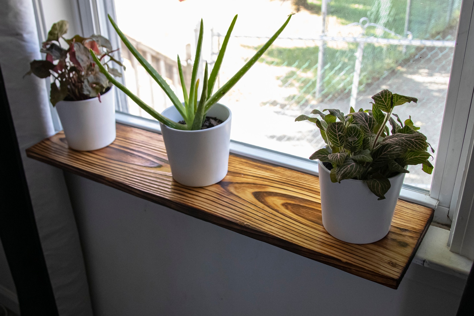 Window Sill Shelf Plant Shelf Etsy