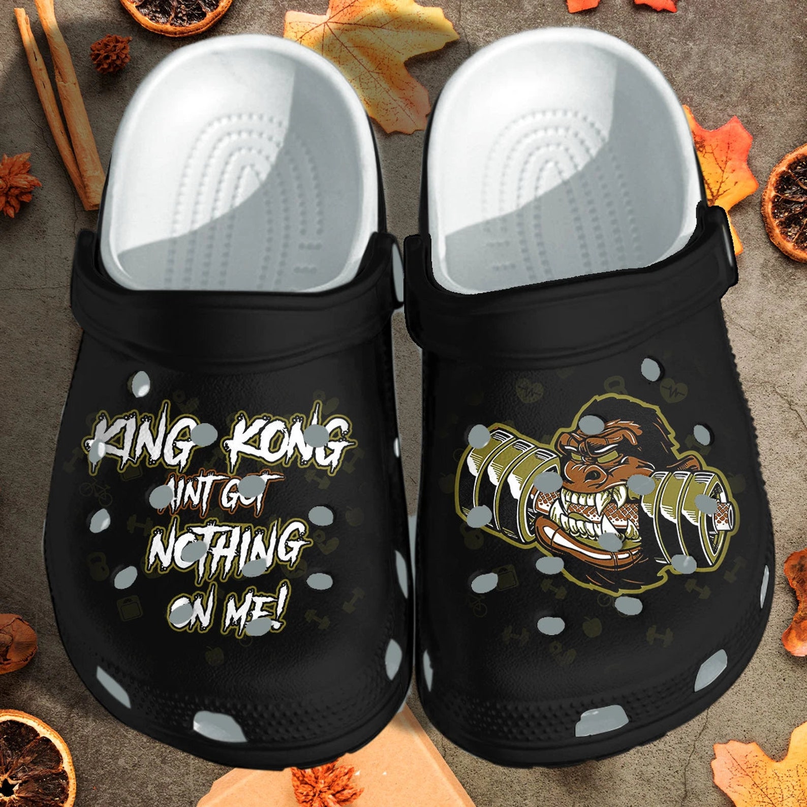 Muscle Gym Croc Shoes For Men Women King Kong Gymer Lift | Etsy