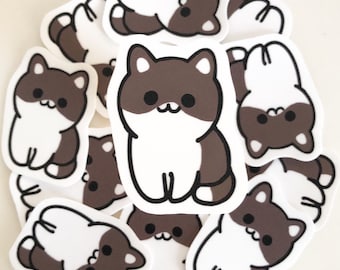 Lot De 100 Autocollants Chats Kawaii Imperméables - Décorations Pour Bouteilles, Scrapbooking, Cadeaux