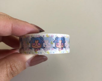 Gamer Girl Anime Washi Tape, Cute Kawaii Washi Tape, Washi Tape ForJournaling, Planners, Scrapbooks, Crafts, Small Business Supplies