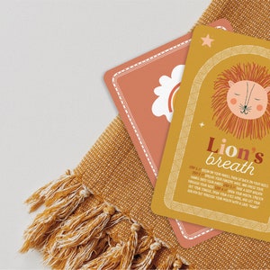 Calm Down Cards, Calm Down Kit, Ademhalingsoefeningen voor kinderen, Zones van regulatie, Calm Down Corner, Zelfregulatie, Emotionele Intelligentie