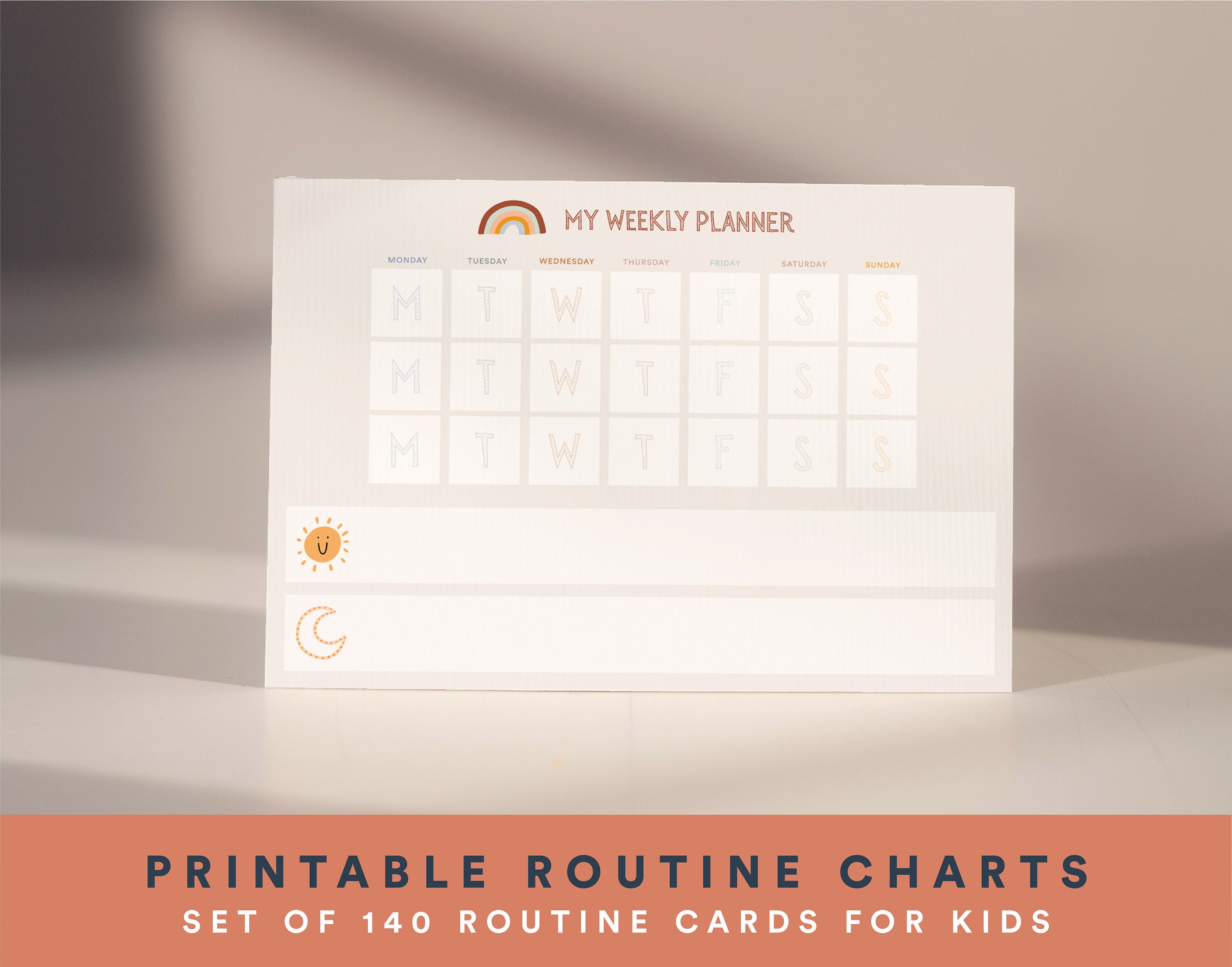 Routine Chart, Routine Checklist, Routine Cards, Daily Rhythm Cards ...