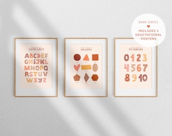 Educational Nursery Digital Prints