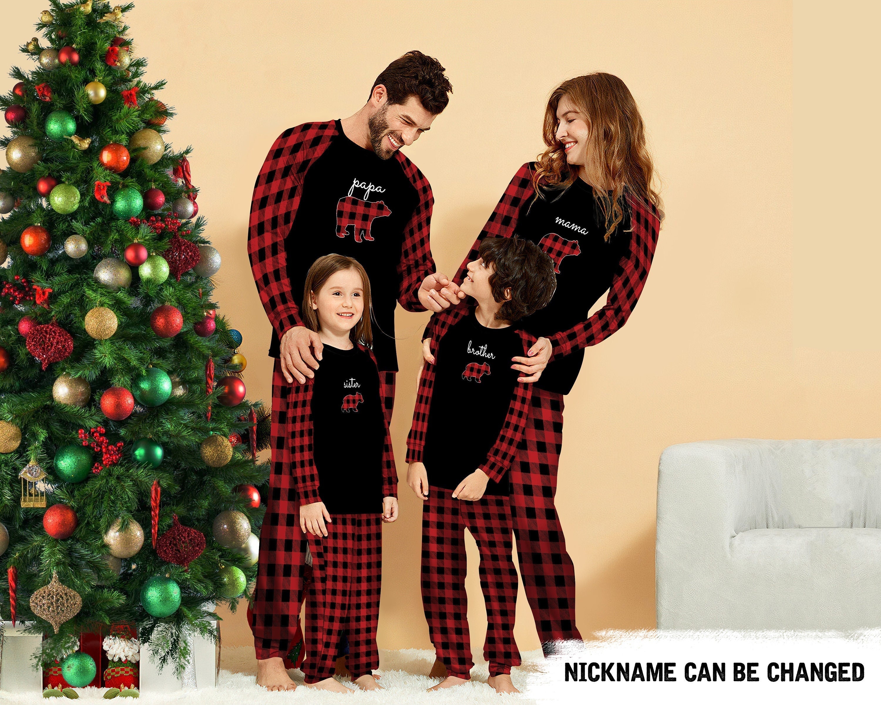 Bear Family Pajamas -  Canada