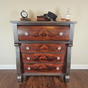 1800's Empire Chest of Drawers