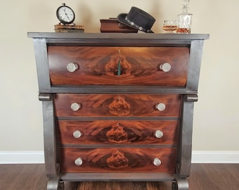 1800's Empire Chest of Drawers