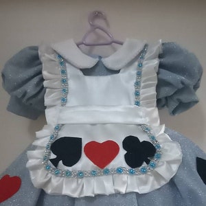 Alice in Wonderland dress. Alice dress for girls